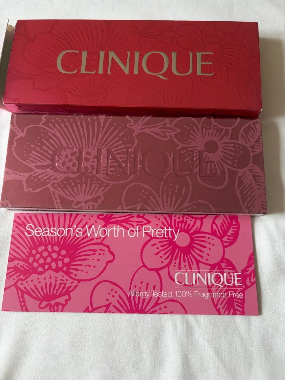 Clinique Eyeshadow & Cheek Palette — Pink, Rose, Coral Tones